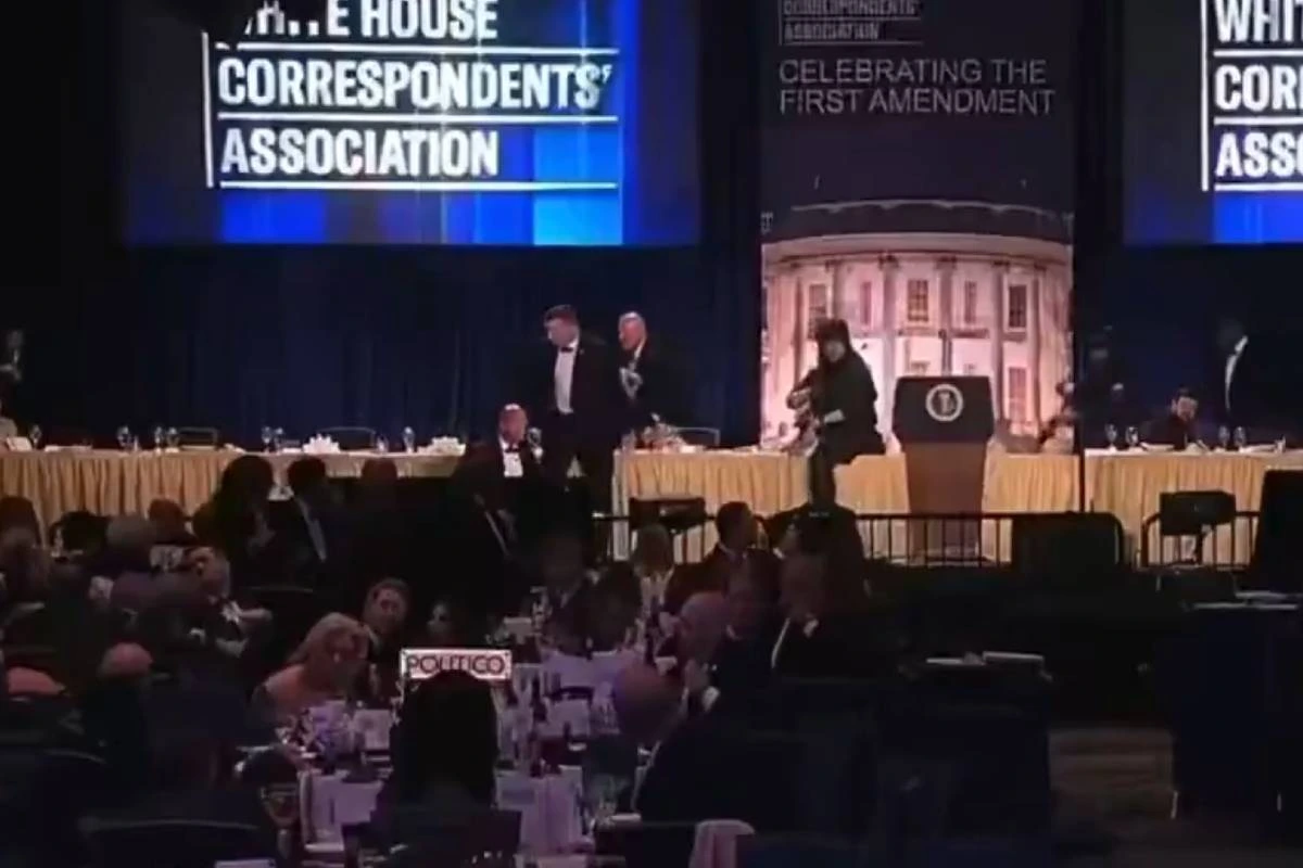 El Servicio Secreto detiene a un tirador y evacúa a Trump, la primera dama y la plana mayor del Gobierno durante una cena de gala con periodistas en Washington