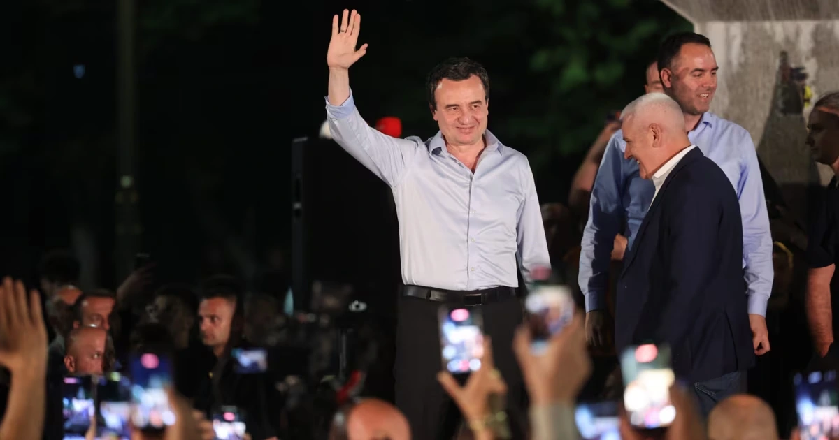 Kosovo: Amtsinhaber Kurti siegt bei Parlamentswahl