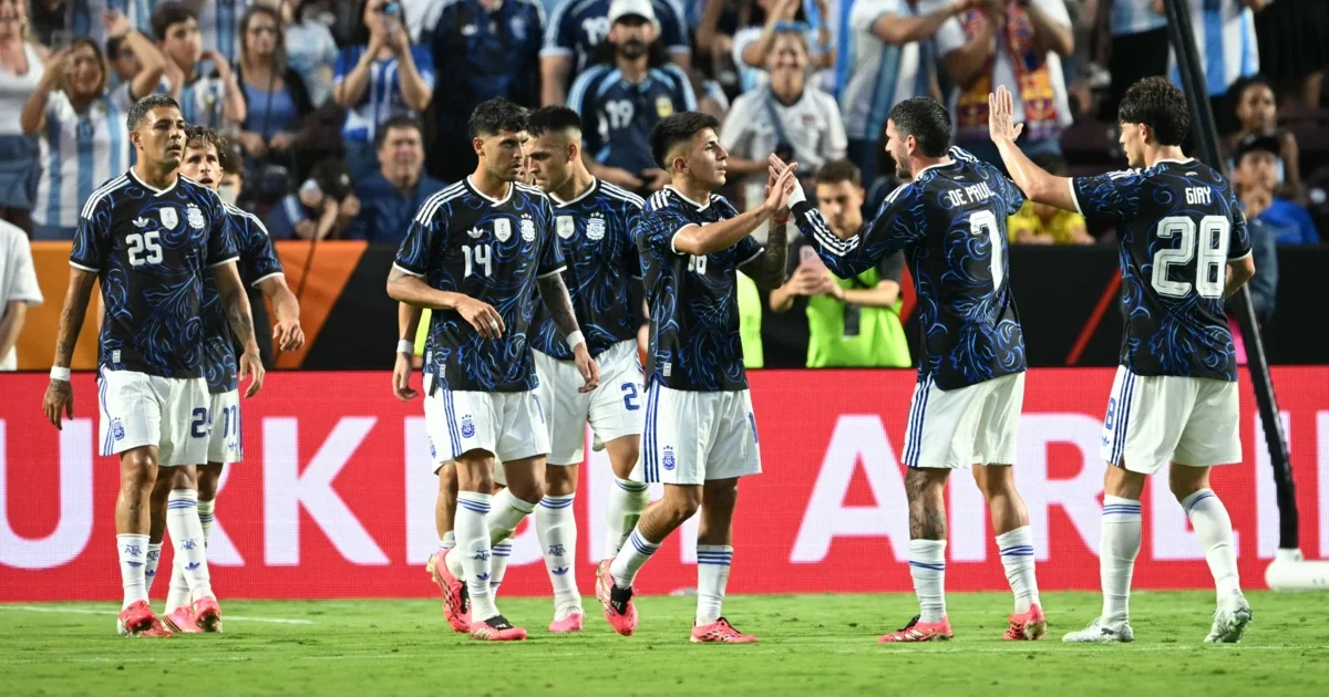 Argentinien gewinnt WM-Test – ohne Lionel Messi