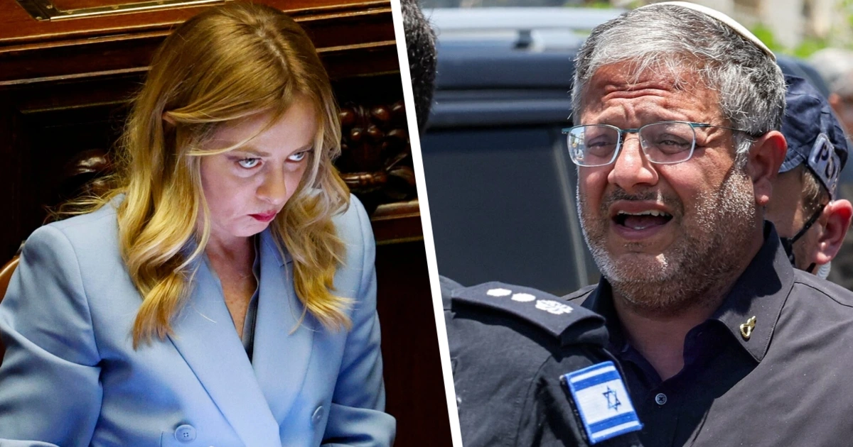 Meloni schießt gegen Israels radikalsten Minister