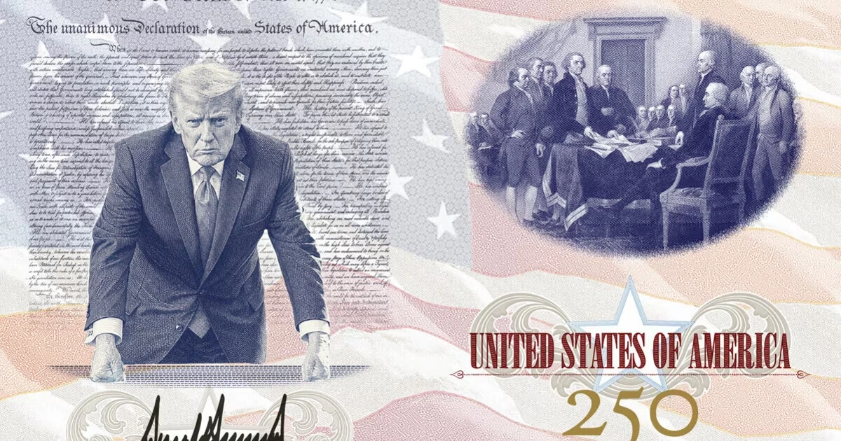 Trump stellt US-Pass mit Bild von sich selbst vor