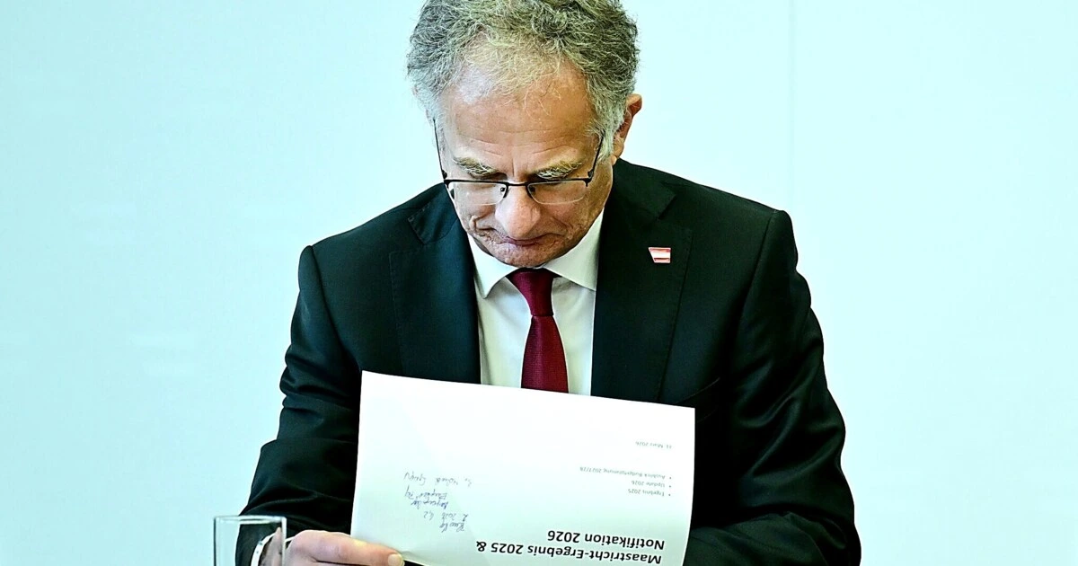 Budget: Finanzminister legt Karten auf den Tisch