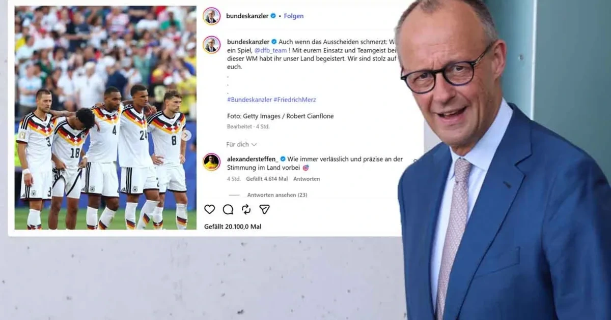 „Was für ein Spiel!“ Merz ist stolz aufs DFB-Team