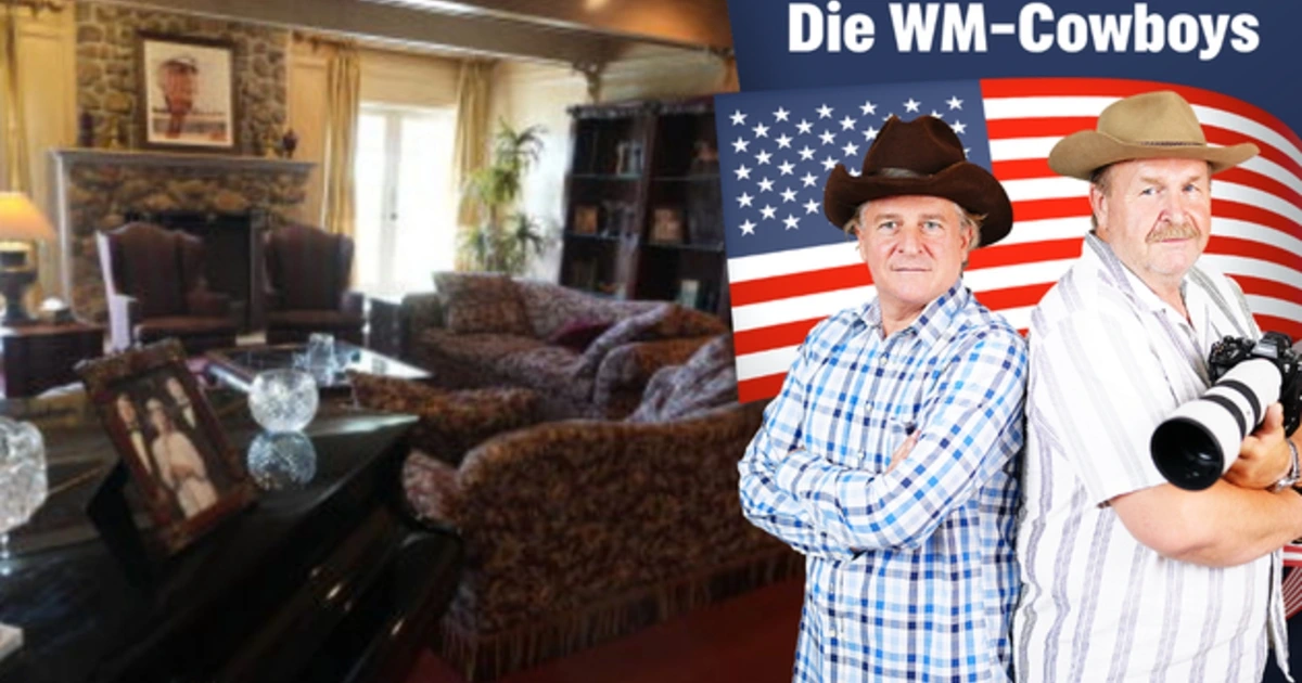 Selbst im Wohnzimmer von Bösewicht J.R. lief Hit