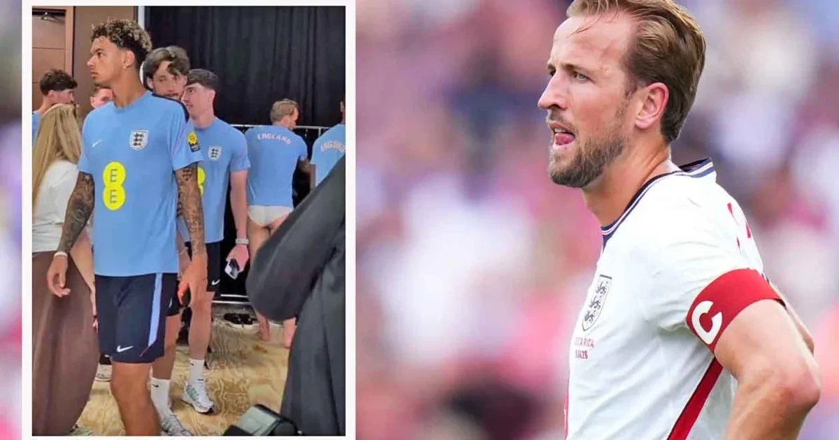 Harry Kane macht im Netz in Unterhose die Runde
