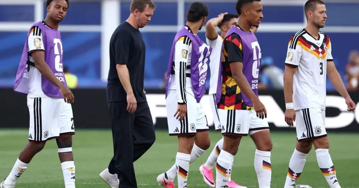 Deutschland tritt mit unglaublichem Ballbesitz ab