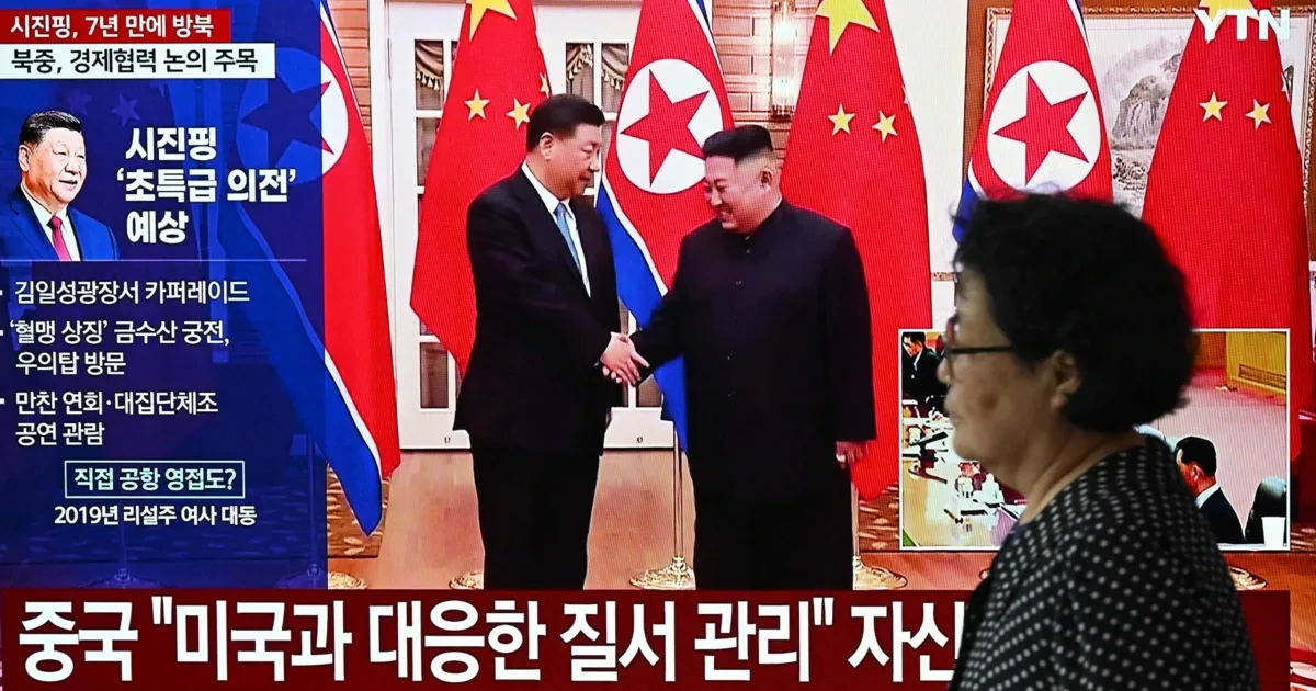 Xi Jinping auf Staatsbesuch bei Kim Jong Un