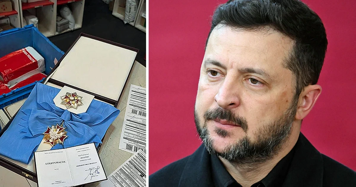 Selenskyj schickt Auszeichnung per Post zurück