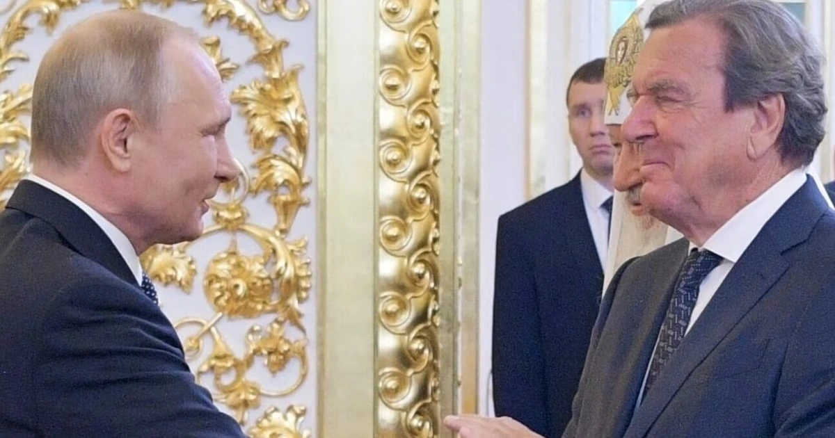 Putin traf Schröder zu Vieraugengespräch im Kreml