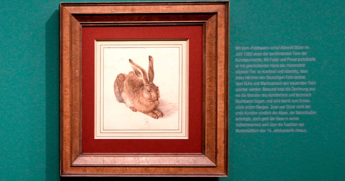 Ansturm auf Albrecht Dürers originalen Feldhasen