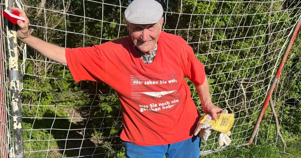 88 Jahre! Platzwart, Torwart, Mentor und noch mehr
