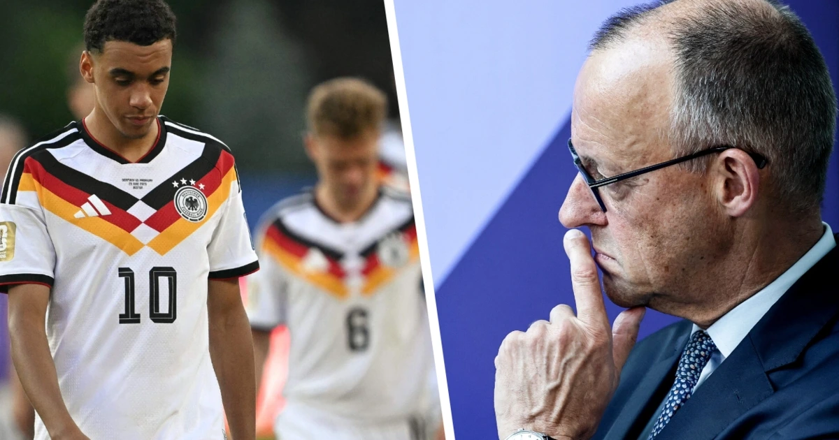 Merz-Wirbel zu DFB-Aus: Peinliche Panne zugegeben