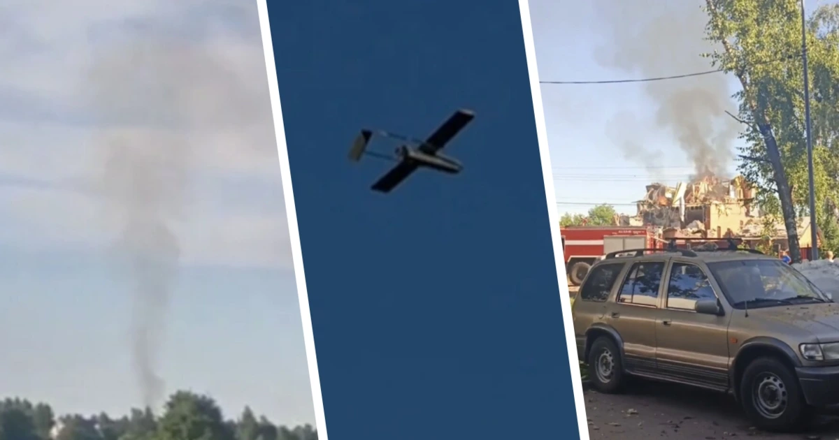 Baby stirbt bei Drohnenangriff auf Region Moskau