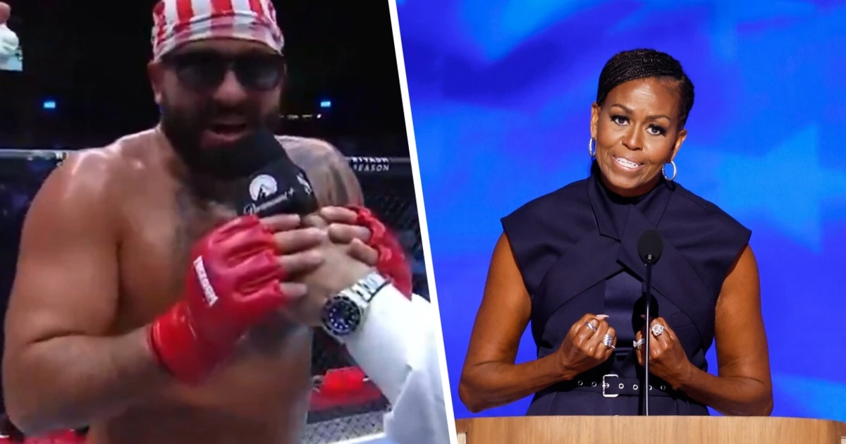 Käfigkämpfer:„Michelle Obama ist ein Mann!“