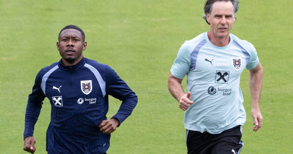 Alaba wieder im Training, aber Arnautovic fehlt