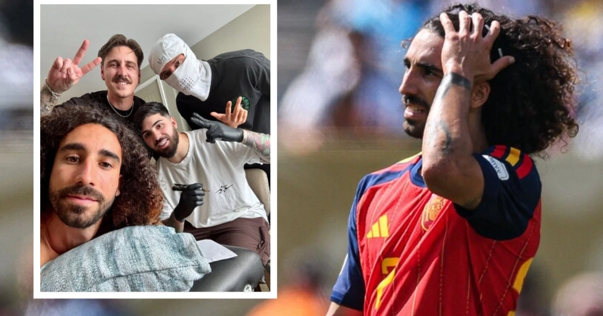 Video zeigt: Cucurella löst Tattoo-Versprechen ein