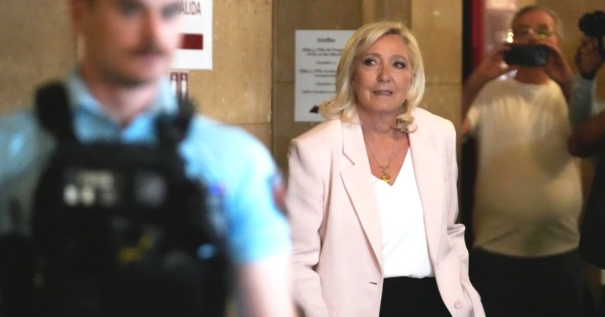 Le Pen: 3 Jahre Haft, 15 Monate Kandidaturverbot