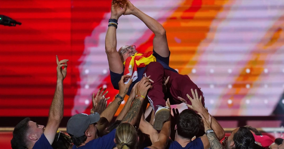 „Auf Wolke sieben!“ Empfang für Spaniens WM-Helden