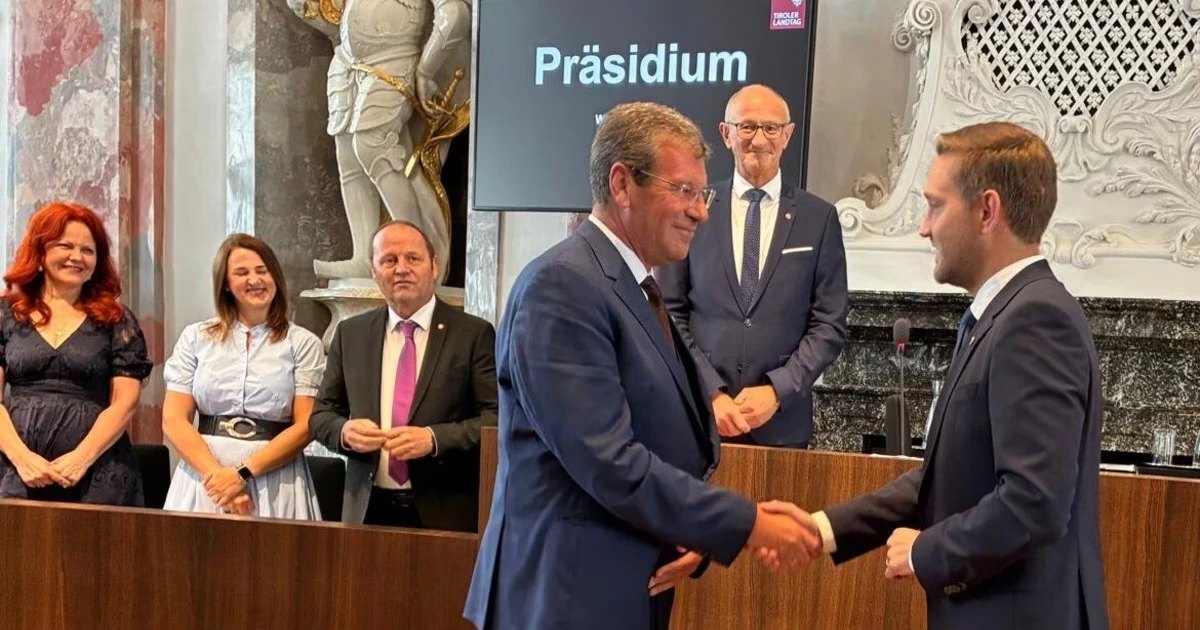 Wolf zum neuen Tiroler Landtagspräsidenten gewählt