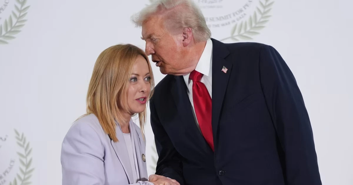 Trump über Meloni: „Finde sie eigentlich nett“
