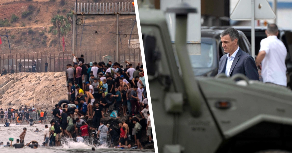 Sturm auf EU-Grenze: Zorn entlädt sich auf Sánchez