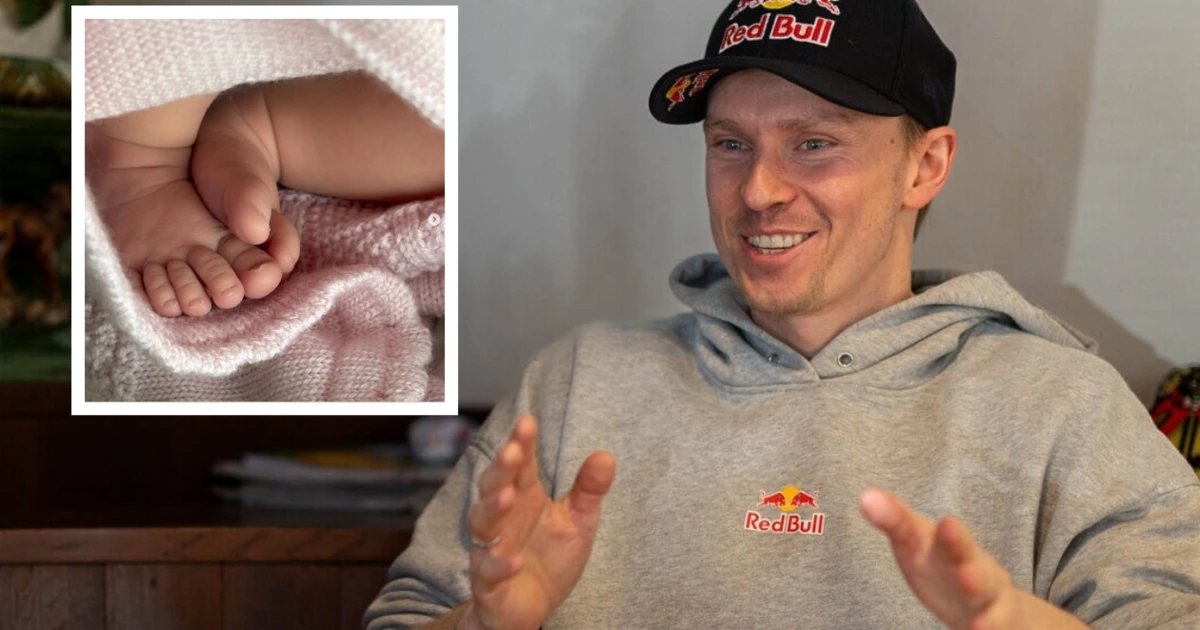 „Endlich da!“ Kristoffersen zeigt sein Babyglück