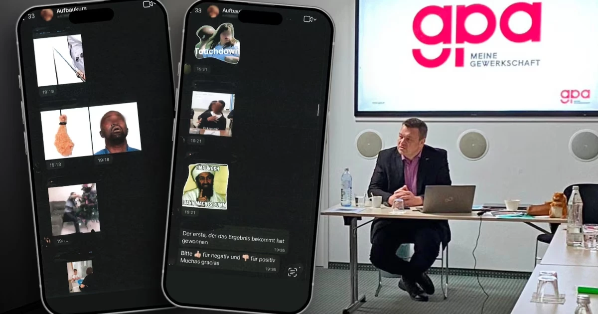 Gewerkschaft räumt in grauslicher Chat-Affäre auf