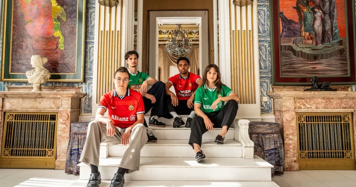 In diesen Trikots spielt SK Rapid kommende Saison