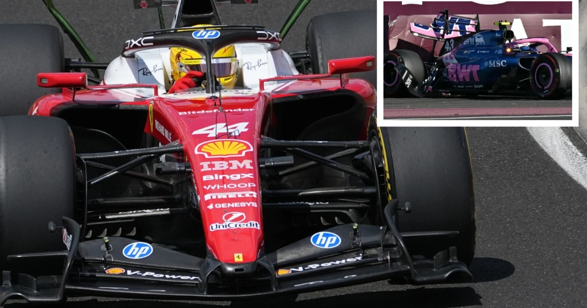 Hamilton Schnellster nach Crash im 2. Training