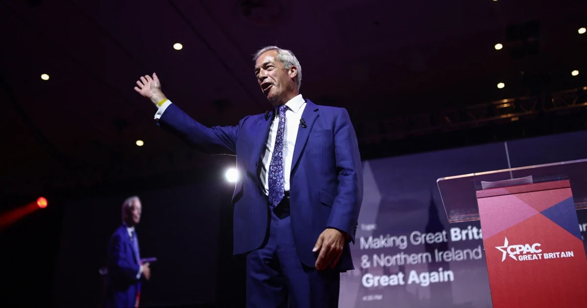 UK-Partei erstattet Anzeige wegen Guillotine-Foto