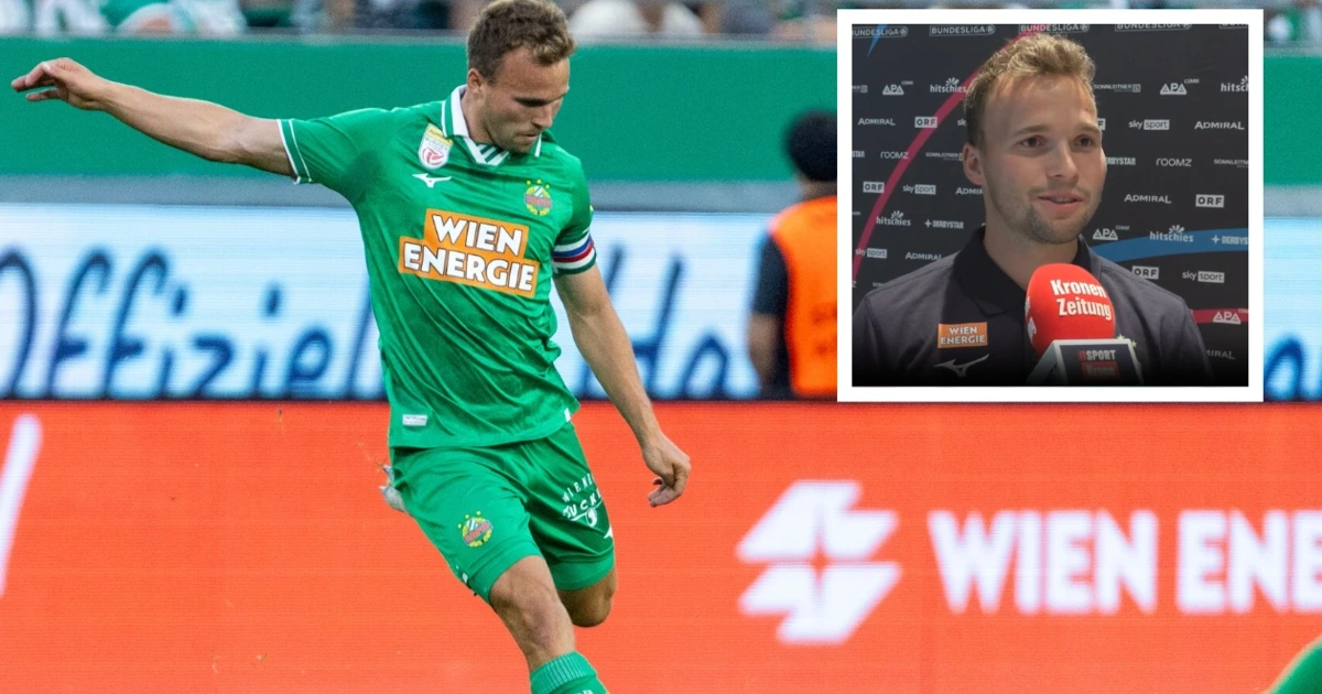 Rapid-Kapitän Seidl: „Im Fußball geht es schnell!“
