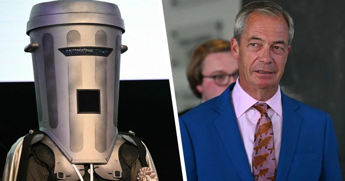 Warum Farage jetzt eine Mülltonne fürchten muss