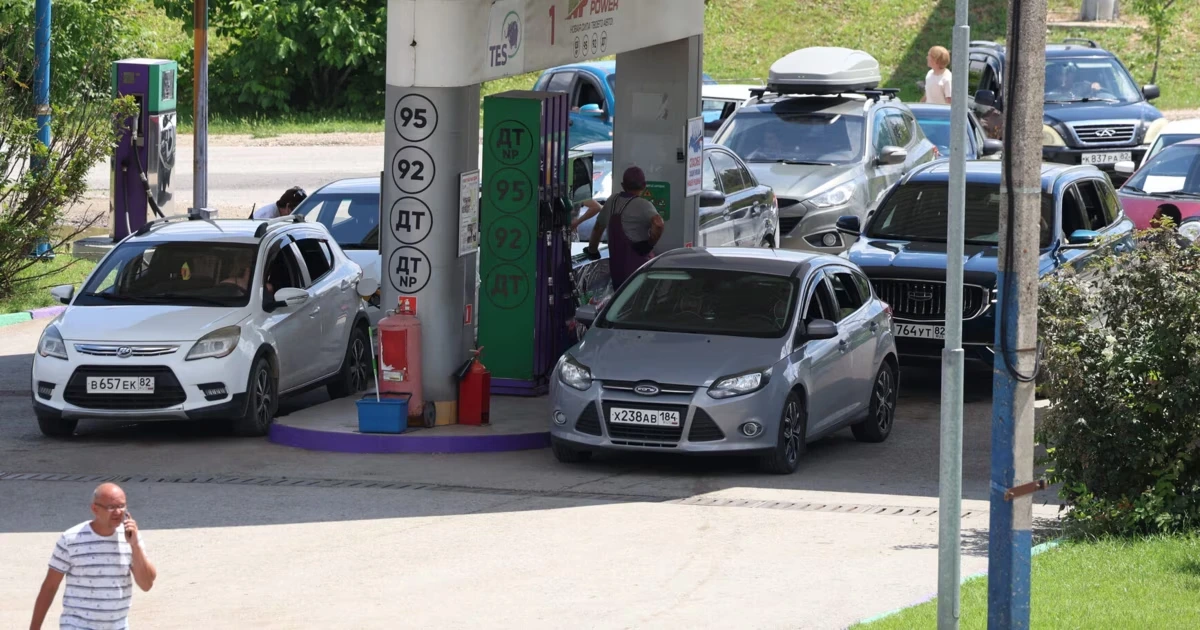Autofahrer auf der Krim bekommen wieder Sprit