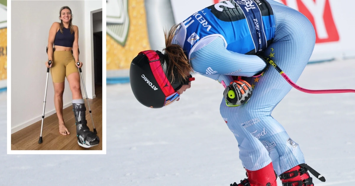 Bitter! Ski-Exotin verkündet schwere Verletzung