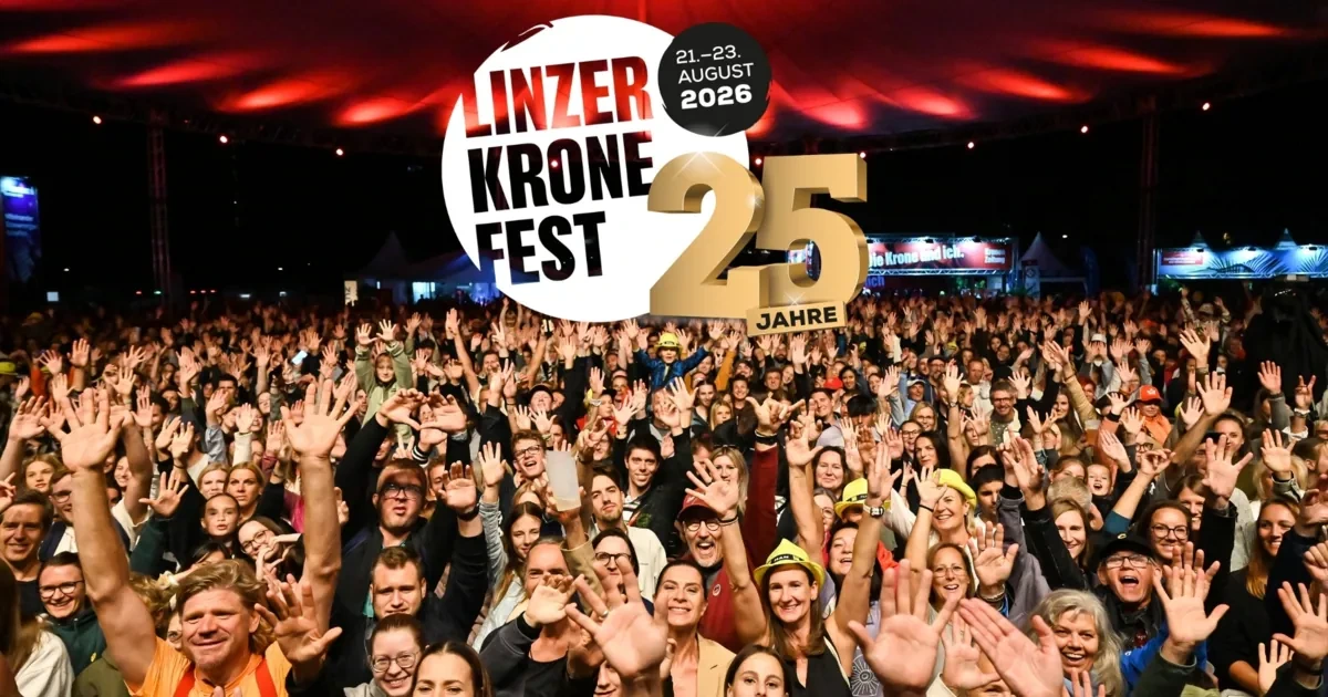 Feiern Sie den Sommer am Linzer „Krone“-Fest 2026!