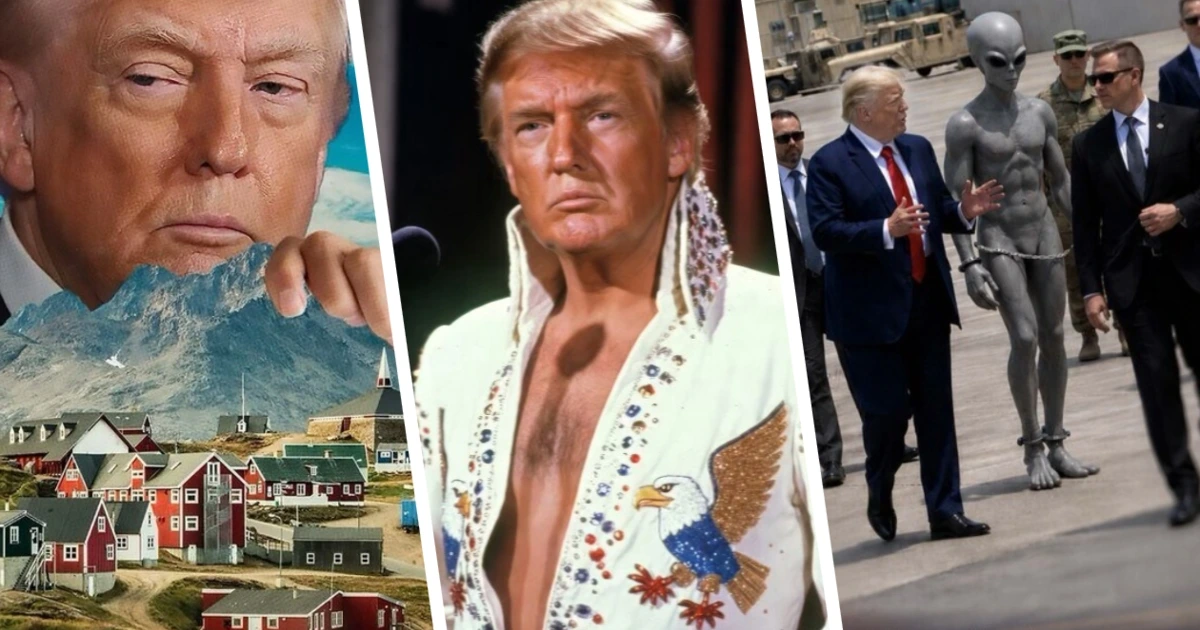 Aliens und Elvis: Trumps kurioses KI-Wochenende