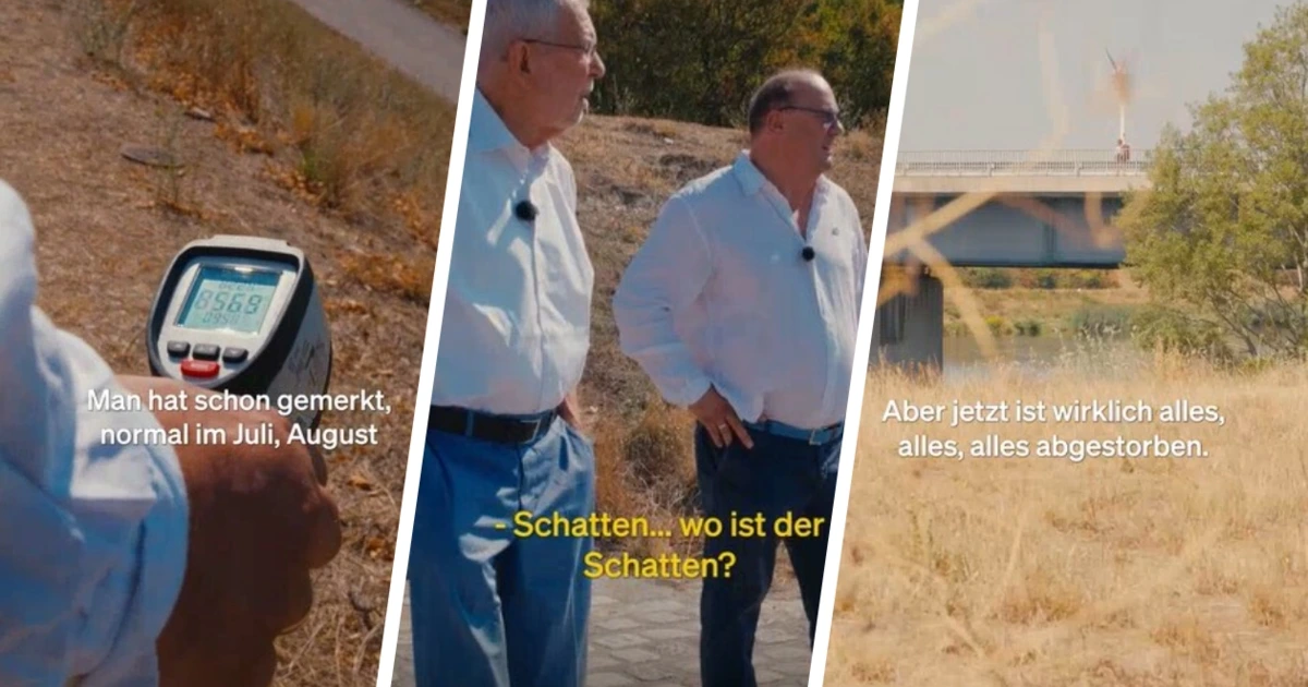 Bundespräsident zeigt: So dramatisch ist die Lage