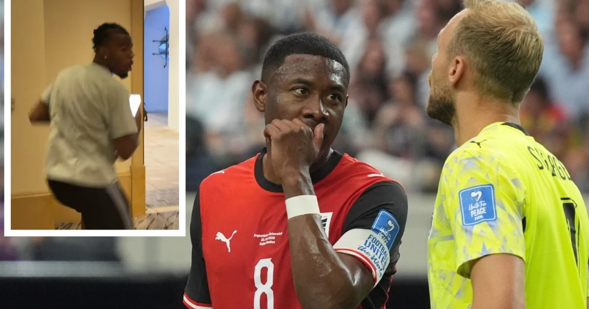 Freche Aktion! Alaba-Post amüsiert ÖFB-Kollegen