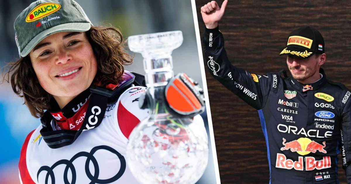 Auch Max Verstappen ist ein Fan von Julia Scheib!