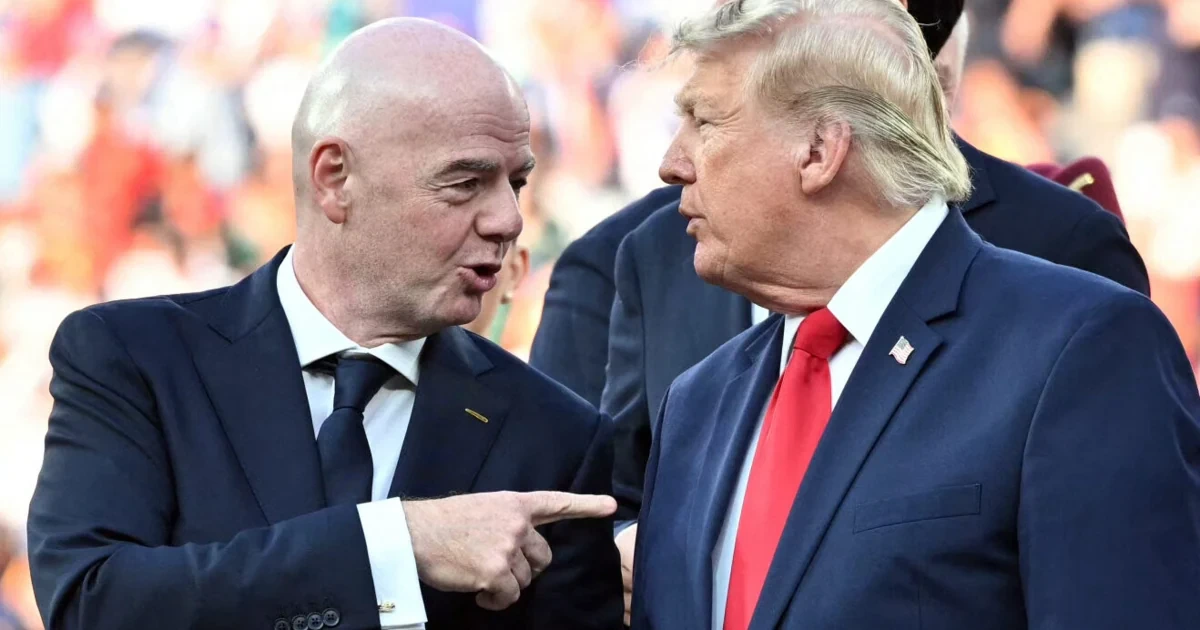Sucht Verbündete! Bettelt Infantino nun bei Trump?