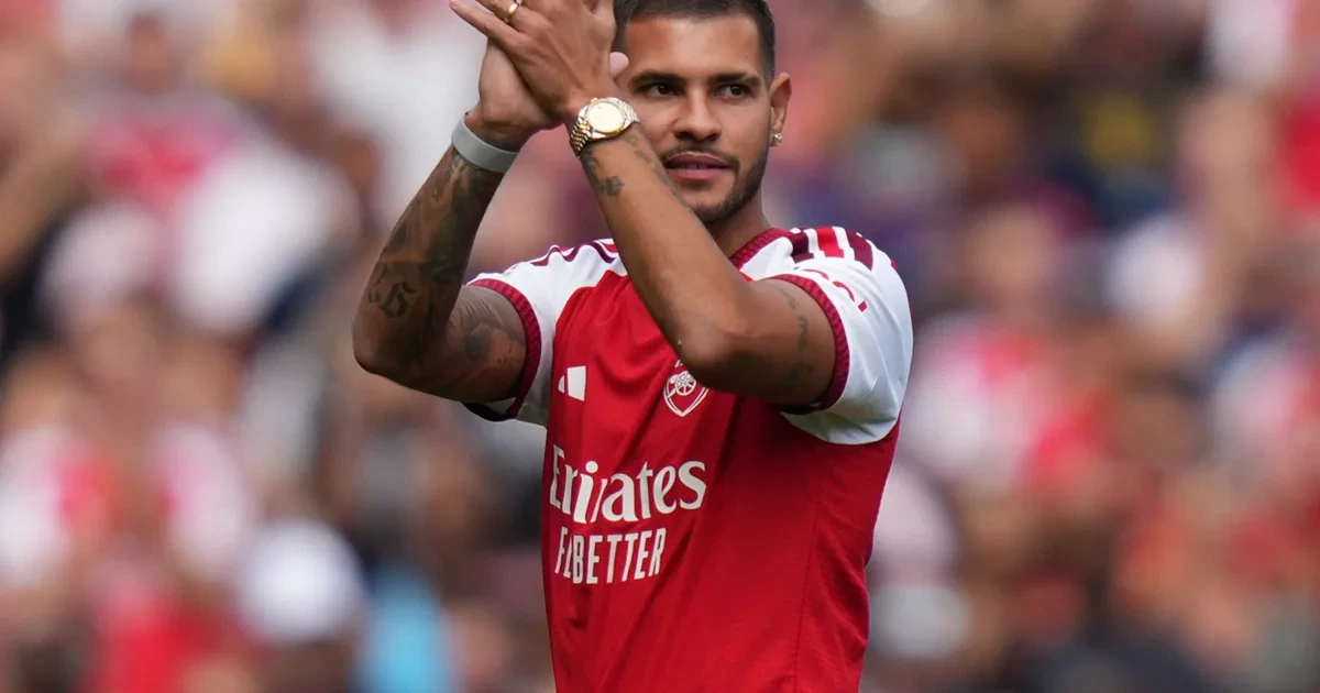 Guimaraes ist da! Arsenal zeigt 87-Mio.-Neuzugang