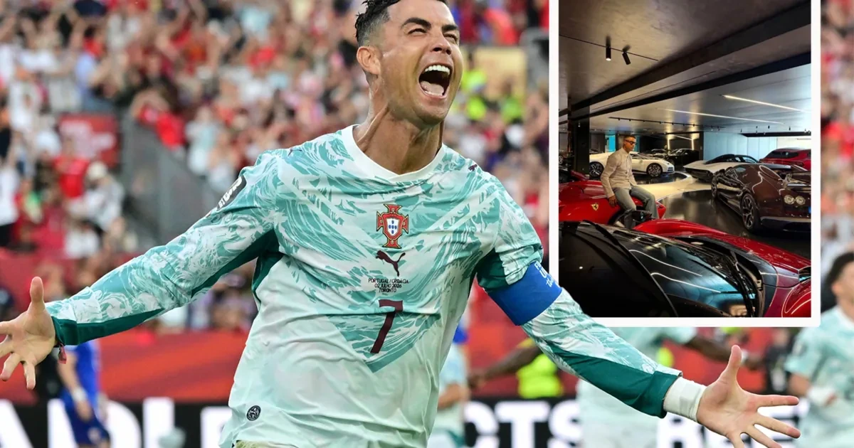 „Spielzeuge“: Ronaldo zeigt irre Autosammlung