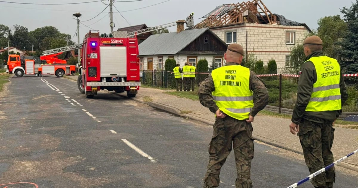 Drohne schlug nahe der Grenze zu Polen ein