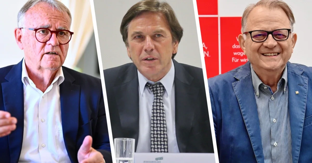 Drei rote Parteigranden stellen sich hinter Zeiler