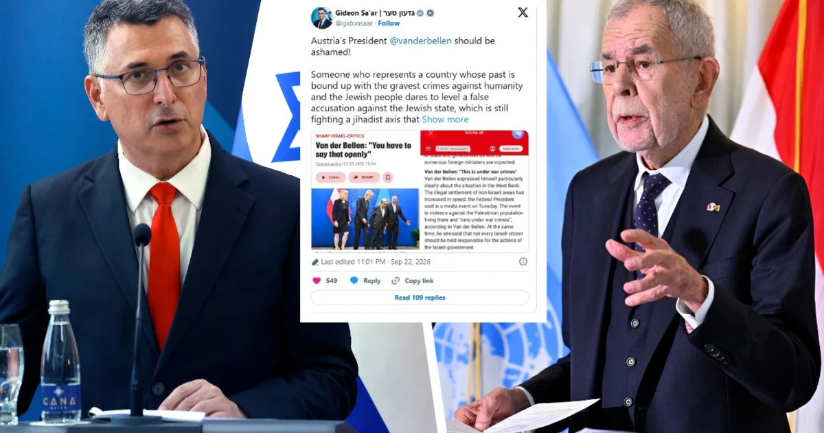 „Kriegsverbrechen“: Van der Bellen brach ein Tabu