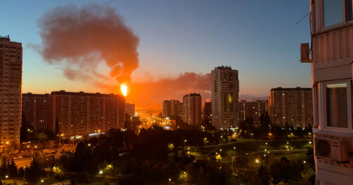 Raffinerie in Moskau brennt nach Drohnenangriff
