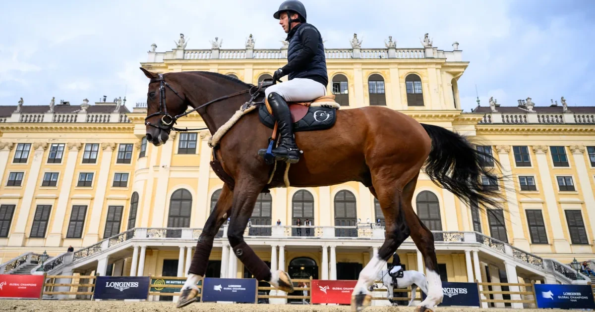 Hochsicherheitszone vor dem Schloss Schönbrunn
