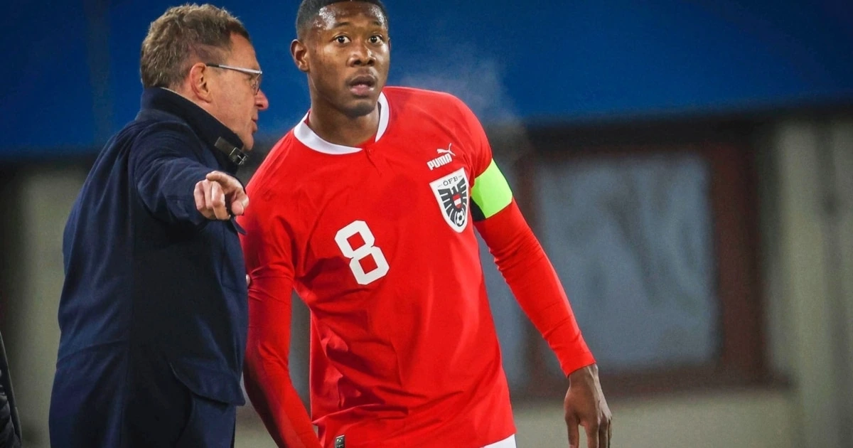 Rangnick über Alaba: „Dann schauen wir weiter“