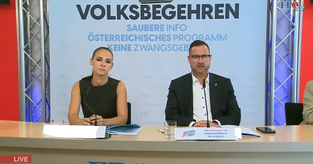 FPÖ startet Volksbegehren gegen ORF-Gebühr