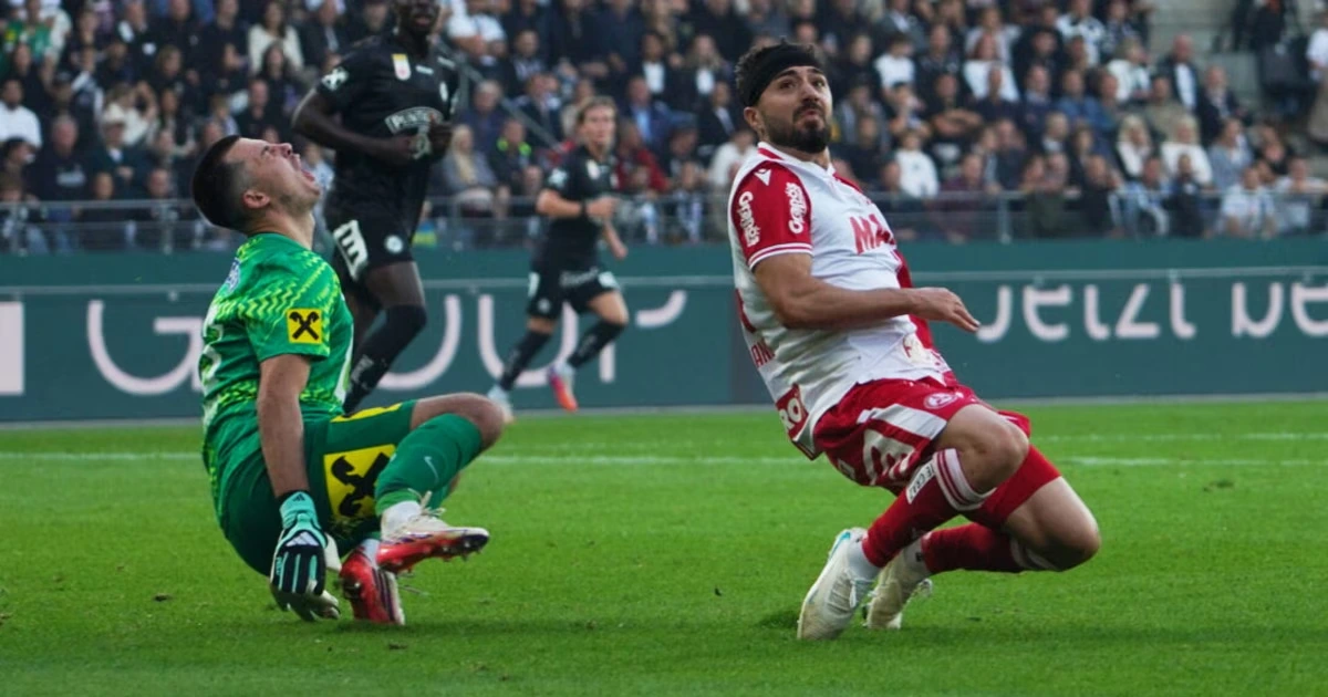 Video: Horror-Verletzung überschattet Grazer Derby